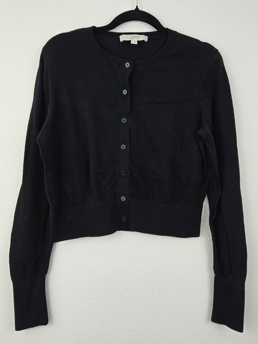 Black Loft Lightweight Cardigan